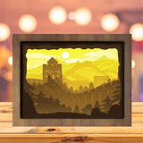 The Great Wall Of China - Paper Cutting Light Box - LightBoxGoodman