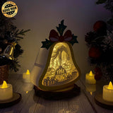 The Grinch - Bell Lantern File - Cricut File - LightBoxGoodMan - LightboxGoodman