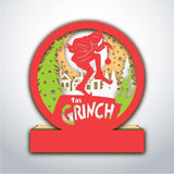 The Grinch- Paper Circle File - Cricut File - 16x18cm - LightBoxGoodMan