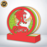 The Grinch- Paper Circle File - Cricut File - 16x18cm - LightBoxGoodMan - LightboxGoodman