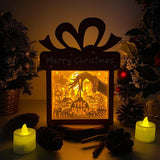 The Grinch - Paper Cut Gift Light Box File - Cricut File - 21x16cm - LightBoxGoodMan - LightboxGoodman