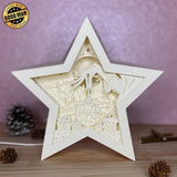 The Grinch - Paper Cut Star Light Box File - Cricut File - 20x21cm - LightBoxGoodMan - LightboxGoodman