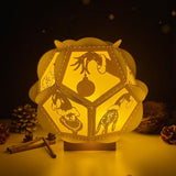 The Grinch - Pentagon 3D Lantern File - Cricut File - LightBoxGoodMan - LightboxGoodman