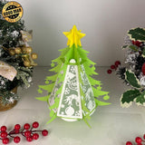 The Grinch - Pine Lantern File - Cricut File - 8x9,5 Inches - LightBoxGoodMan - LightboxGoodman