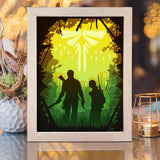 The Last of Us - Paper Cut Light Box File - Cricut File - 20x26cm - LightBoxGoodMan