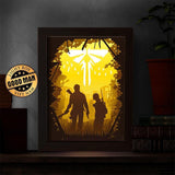 The Last of Us - Paper Cut Light Box File - Cricut File - 20x26cm - LightBoxGoodMan - LightboxGoodman