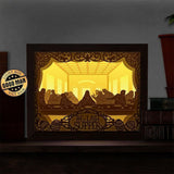 The Last Supper – Paper Cut Light Box File - Cricut File - 20x26cm - LightBoxGoodMan - LightboxGoodman