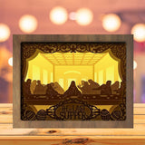 The Last Supper - Paper Cutting Light Box - LightBoxGoodman