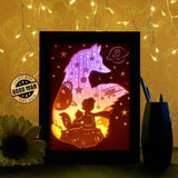 The Little Prince - Paper Cutting Light Box - LightBoxGoodman - LightboxGoodman