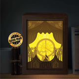 The Night Circus 1 – Paper Cut Light Box File - Cricut File - 20x26cm - LightBoxGoodMan - LightboxGoodman