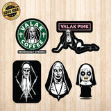 The Nun - Cricut File - Svg, Png, Dxf, Eps - LightBoxGoodMan - LightboxGoodman