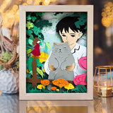 The Secret World of Arrietty - Colored Paper Cut Light Box File - Cricut File - 20x26cm - LightBoxGoodMan