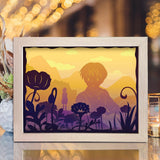 The Secret World of Arrietty - Paper Cut Light Box File - Cricut File - 20x26cm - LightBoxGoodMan