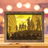 The Walking Dead 1 - Paper Cutting Light Box - LightBoxGoodman