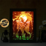 The Witcher 1 – Paper Cut Light Box File - Cricut File - 20x26cm - LightBoxGoodMan - LightboxGoodman