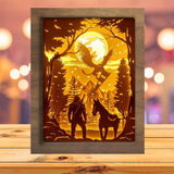 The Witcher 1 - Paper Cutting Light Box - LightBoxGoodman