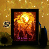 The Witcher 1 - Paper Cutting Light Box - LightBoxGoodman - LightboxGoodman