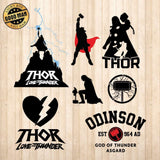 Thor - Cricut File - Svg, Png, Dxf, Eps - LightBoxGoodMan - LightboxGoodman