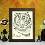 Tiger 1 – Paper Cut Light Box File - Cricut File - 8x10 inches - LightBoxGoodMan - LightboxGoodman