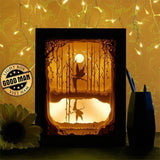 Tinker Bell 2 - Paper Cutting Light Box - LightBoxGoodman - LightboxGoodman