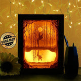 Tinker Bell 2 - Paper Cutting Light Box - LightBoxGoodman - LightboxGoodman