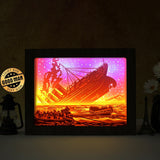 Titanic - Paper Cutting Light Box - LightBoxGoodman - LightboxGoodman