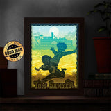 Tom Sawyer - Paper Cut Light Box File - Cricut File - 20x26cm - LightBoxGoodMan - LightboxGoodman