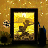 Tom Sawyer - Paper Cutting Light Box - LightBoxGoodman - LightboxGoodman