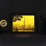 Toronto - Paper Cut Light Box File - Cricut File - 8x10 Inches - LightBoxGoodMan - LightboxGoodman