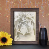 Totoro 1- Paper Cutting Light Box - LightBoxGoodman - LightboxGoodman