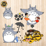 Totoro - Cricut File - Svg, Png, Dxf, Eps - LightBoxGoodMan - LightboxGoodman