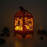 Totoro - Paper Cut Lantern File - Cricut File - 10,5x20,6cm - LightBoxGoodMan