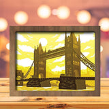 Tower Bridge - Paper Cutting Light Box - LightBoxGoodman