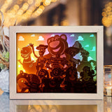 Toy Story 3 – Paper Cut Light Box File - Cricut File - 20x26cm - LightBoxGoodMan