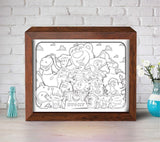 Toy Story 3 – Paper Cut Light Box File - Cricut File - 20x26cm - LightBoxGoodMan - LightboxGoodman