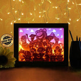 Toy Story 3 - Paper Cutting Light Box - LightBoxGoodman - LightboxGoodman