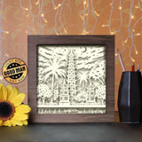 Tran Quoc Pagoda - Paper Cutting Light Box - LightBoxGoodman - LightboxGoodman