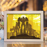 Transformers 1 – Paper Cut Light Box File - Cricut File - 20x26cm - LightBoxGoodMan