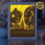 Transformers: Rise of the Beasts – Paper Cut Light Box File - Cricut File - 20x26cm - LightBoxGoodMan - LightboxGoodman