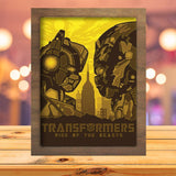 Transformers: Rise of the Beasts - Paper Cutting Light Box - LightBoxGoodman - LightboxGoodman