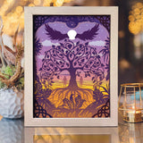 Tree Of Life – Paper Cut Light Box File - Cricut File - 20x26cm - LightBoxGoodMan - LightboxGoodman