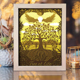 Tree Of Life – Paper Cut Light Box File - Cricut File - 20x26cm - LightBoxGoodMan - LightboxGoodman