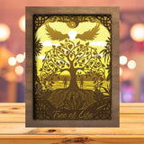 Tree Of Life - Paper Cutting Light Box - LightBoxGoodman