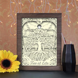 Tree Of Life - Paper Cutting Light Box - LightBoxGoodman - LightboxGoodman