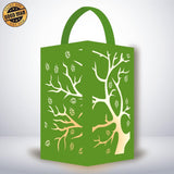 Tree - Paper Cut Lantern File - Cricut File - 10x16cm - LightBoxGoodMan - LightboxGoodman