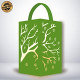 Tree - Paper Cut Lantern File - Cricut File - 10x16cm - LightBoxGoodMan - LightboxGoodman