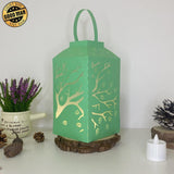 Tree - Paper Cut Lantern File - Cricut File - 10x20cm - LightBoxGoodMan - LightboxGoodman