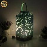 Tree - Paper Cut Lantern File - Cricut File - 10x20cm - LightBoxGoodMan - LightboxGoodman