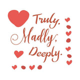 Truly Madly Deeply - Cricut File - Svg, Png, Dxf, Eps - LightBoxGoodMan