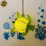 Turtle - 3D Turtle Lantern File - 6.9x6" - Cricut File - LightBoxGoodMan - LightboxGoodman